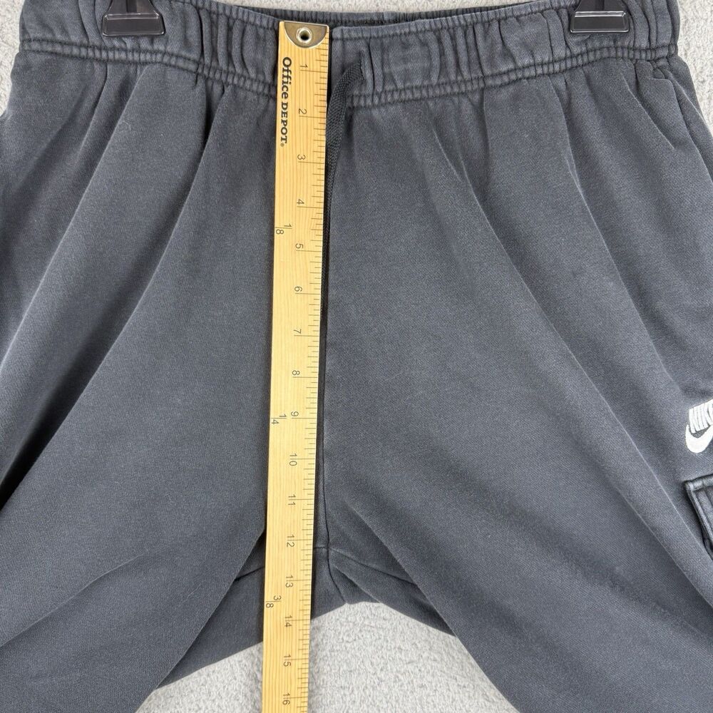Nike Pants Women’s Medium Black Fleece Cargo Joggers Sweatpants DQ5196-010 - Picture 3 of 9